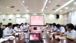 崔星太董事长热情接待海螺总经理任勇