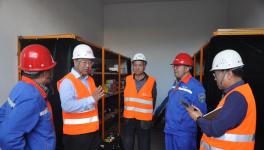 甘肃省安监局局长郭鹤立到永登公司调研