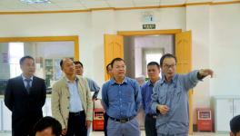 英德市市委常委、副市长何伟建到英德海螺指导工作