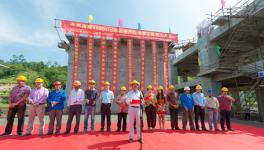 印尼北苏海螺5000t/d水泥熟料生产线工程正式进入设备安装阶段