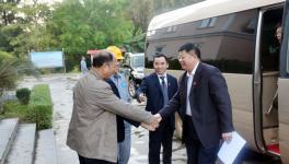 英德市市委书记汪耿东到英德海螺调研