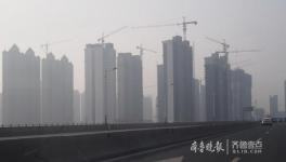 重雾霾济南多个工地未停工 环保局加强检查管理