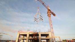 柬埔寨马德望海螺熟料生产线进入设备安装阶段