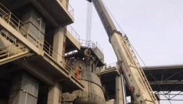 金隅冀东设备部维修工赴张家口冀东参加检修