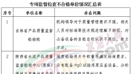 天瑞、葛洲坝等企业生产许可证存在严重问题
