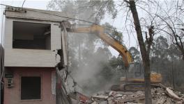 仁寿人民特种水泥厂周围房屋拆迁顺利进行