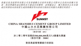 山水水泥宫斗升级，官司打到了香港高院