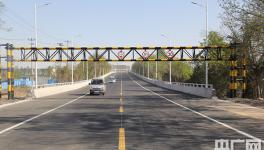 天津铁建承建唐山银河路跨京哈铁路立交桥通车