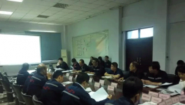 邯郸涉县金隅水泥召开成本分析会