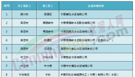 监控 | 宁夏10家水泥企业将被重点监控并公开相关信息