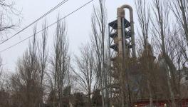 雪落水泥厂 美景不胜收