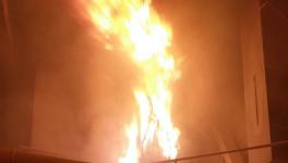 宜兰润泰水泥凌晨大火 幸无人伤亡