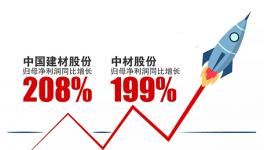 中国建材股份和中材股份发布2017年度业绩报告