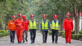 彭建新到中材水泥广东片区调研