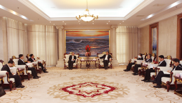 高登榜董事长会见振华重工集团黄庆丰总裁