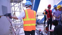 “蓝天保卫”1号行动 | 兰溪一水泥厂石灰石露天堆放易扬尘