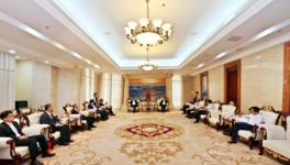 高登榜会见台湾水泥张安平董事长