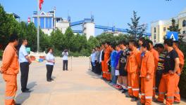 赞皇金隅趣味运动奋力前进