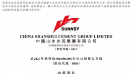 山水水泥遭天瑞提清盘呈请