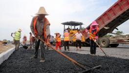 砂石价格翻倍上涨，在建公路停工三个月！