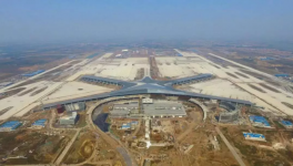 华东水泥成新机场校飞准备的后盾