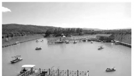 卓扎滩村昔日砂石厂变成生态旅游景点