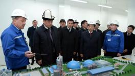 这工程的竣工 总统热情发言了