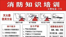 天能水泥开展“11.9消防日”安全培训