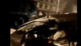 上饶一轿车与水泥罐车发生剐蹭 造成两人当场死亡