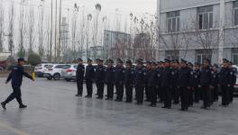 天业水泥加强保安人员培训