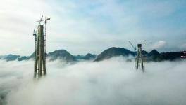 世界第一高混凝土桥塔封顶