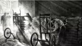 最后的水泥装车工