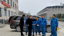 海螺水泥副总经理柯秋璧到芜湖海螺调研指导数字化矿山工作