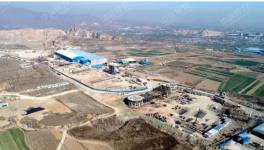 年产1000万吨的多位一体水泥、混凝土、砂石项目建设神速！