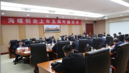 海螺创业召开上市五周年座谈纪念会