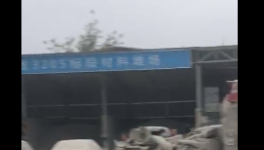 水泥罐车爆炸损失上百万 搅拌站无限期停产