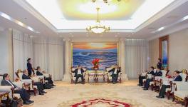 高登榜董事长会见台湾水泥张安平董事长