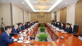 高登榜董事长会见海德堡水泥集团Bernd Scheifele董事长