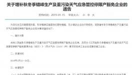 这一地区50余条熟料生产线或将面临错峰生产“豁免于否”的问题