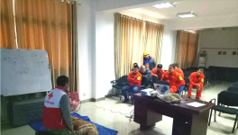 这家水泥厂为员工普及急救知识