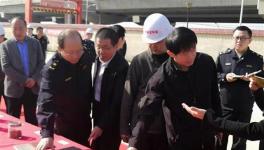 可以“吃”废气水泥砖块的建筑弃料加工厂开建