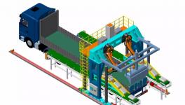 一种基于工业机器人的袋装水泥智能装车系统