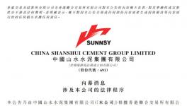 山水水泥对天瑞及前管理层等提起诉讼