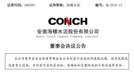 海螺水泥换届，高登榜、王建超、吴斌等成为候选人