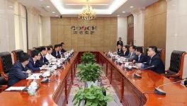 高登榜董事长会见同煤集团总经理崔建军