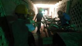 连夜抢修！万年青万年水泥厂原料车间窑尾接头运行中断开！