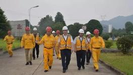 市长亲临海螺水泥检查安全生产，要求企业把责任扛在肩上、落实到位