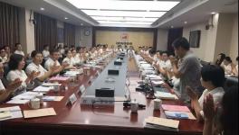 红狮集团坐无虚席，视频同步让全国各地员工一起来听这堂课！