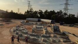 村民日夜“盯防”涉嫌“未批先建”的混凝土搅拌站