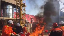 这个地区又一条日产3200吨水泥熟料生产线点火！